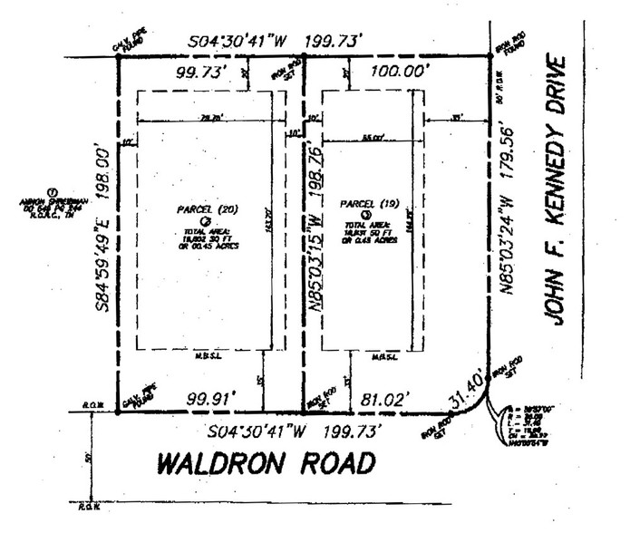 347-355 Waldron Rd, La Vergne, TN for lease - Site Plan - Image 2 of 2