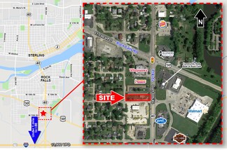 More details for NWC Route 40 & 19th St, Rock Falls, IL - Land for Sale