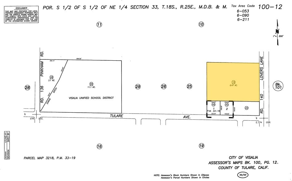 S Lovers Ln, Visalia, CA for sale - Building Photo - Image 3 of 4