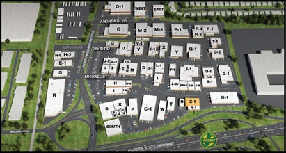 280 N Midland Ave, Saddle Brook, NJ for lease Aerial- Image 2 of 10