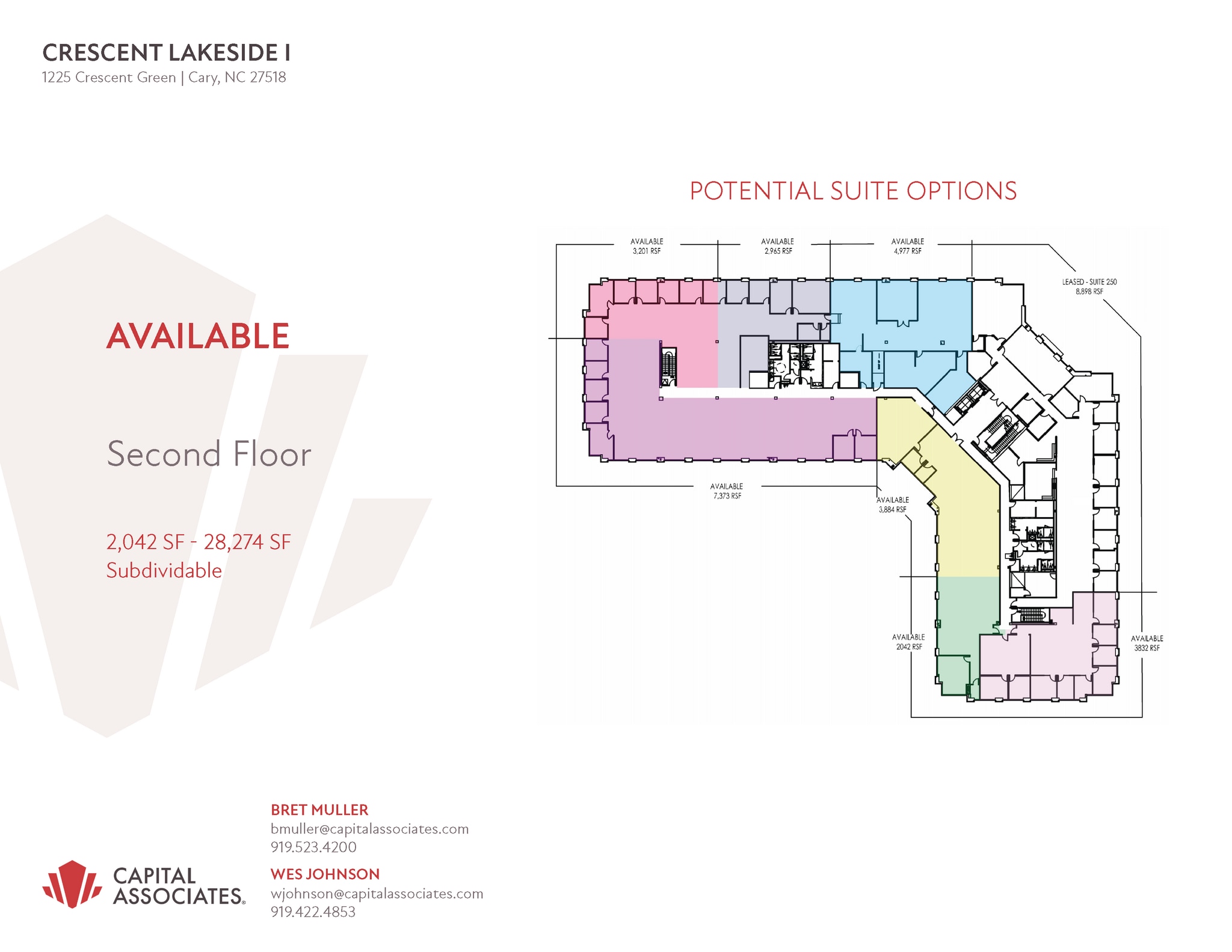 1225 Crescent Green Dr, Cary, NC for lease Floor Plan- Image 1 of 1
