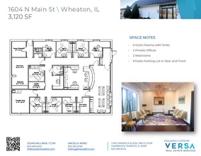 1604 N Main St, Wheaton, IL for lease Floor Plan- Image 1 of 1