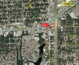 1680 Southside Blvd, Jacksonville, FL - aerial  map view