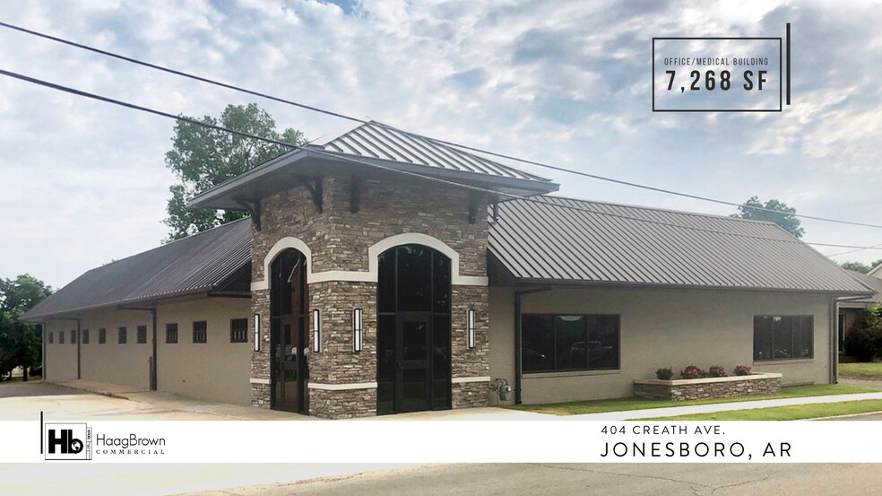 404 Creath Ave, Jonesboro, AR for sale - Building Photo - Image 1 of 1