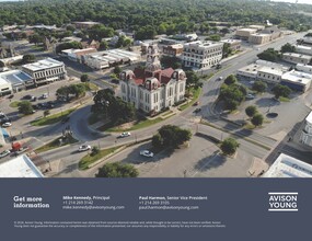 I-20 & S. Bowie Dr., Weatherford, TX - aerial  map view