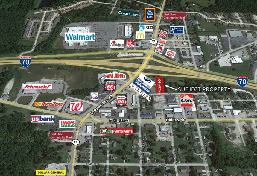 Interstate 70 & Highway 47, Warrenton, MO for sale - Building Photo - Image 1 of 2