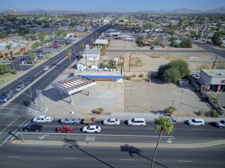 320 W Florence Blvd, Casa Grande, AZ for sale - Aerial looking north on Pinal Ave - Image 1 of 15