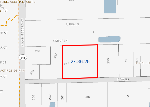 4280 Dow Rd, Melbourne, FL for lease - Plat Map - Image 2 of 2