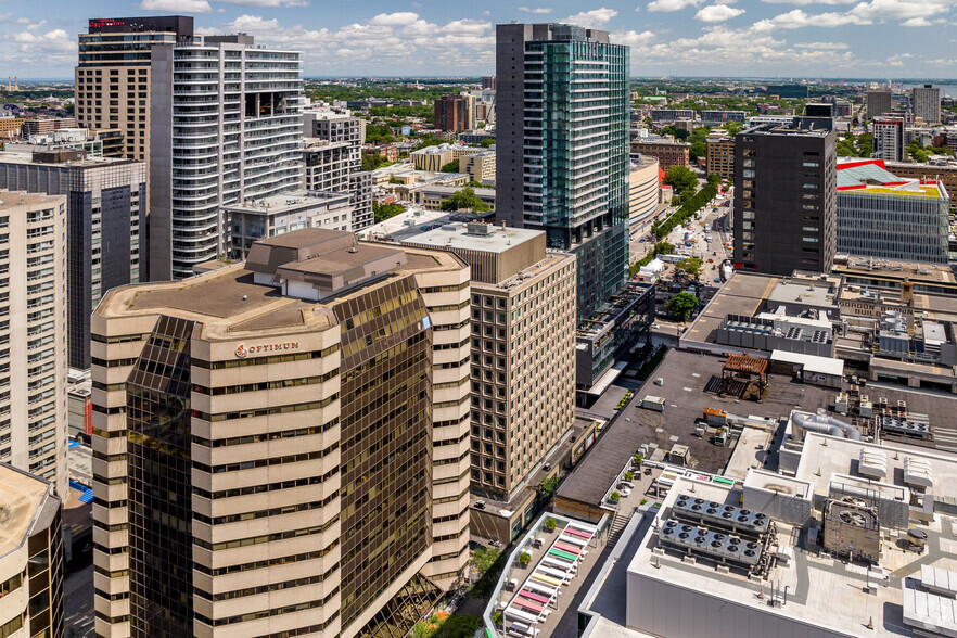 395 Boul de Maisonneuve O, Montréal, QC for lease - Aerial - Image 2 of 5