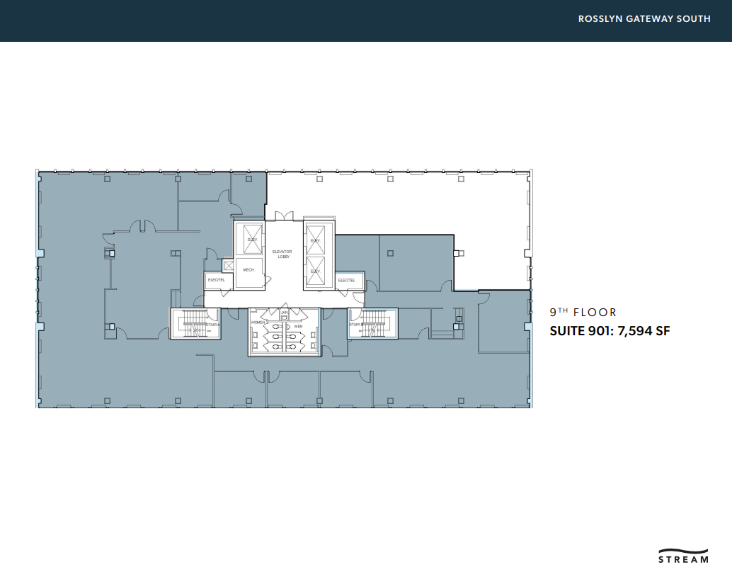 1901 N Fort Myer Dr, Arlington, VA for lease Floor Plan- Image 1 of 1