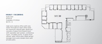 9710 Scranton Rd, San Diego, CA for lease Floor Plan- Image 1 of 1