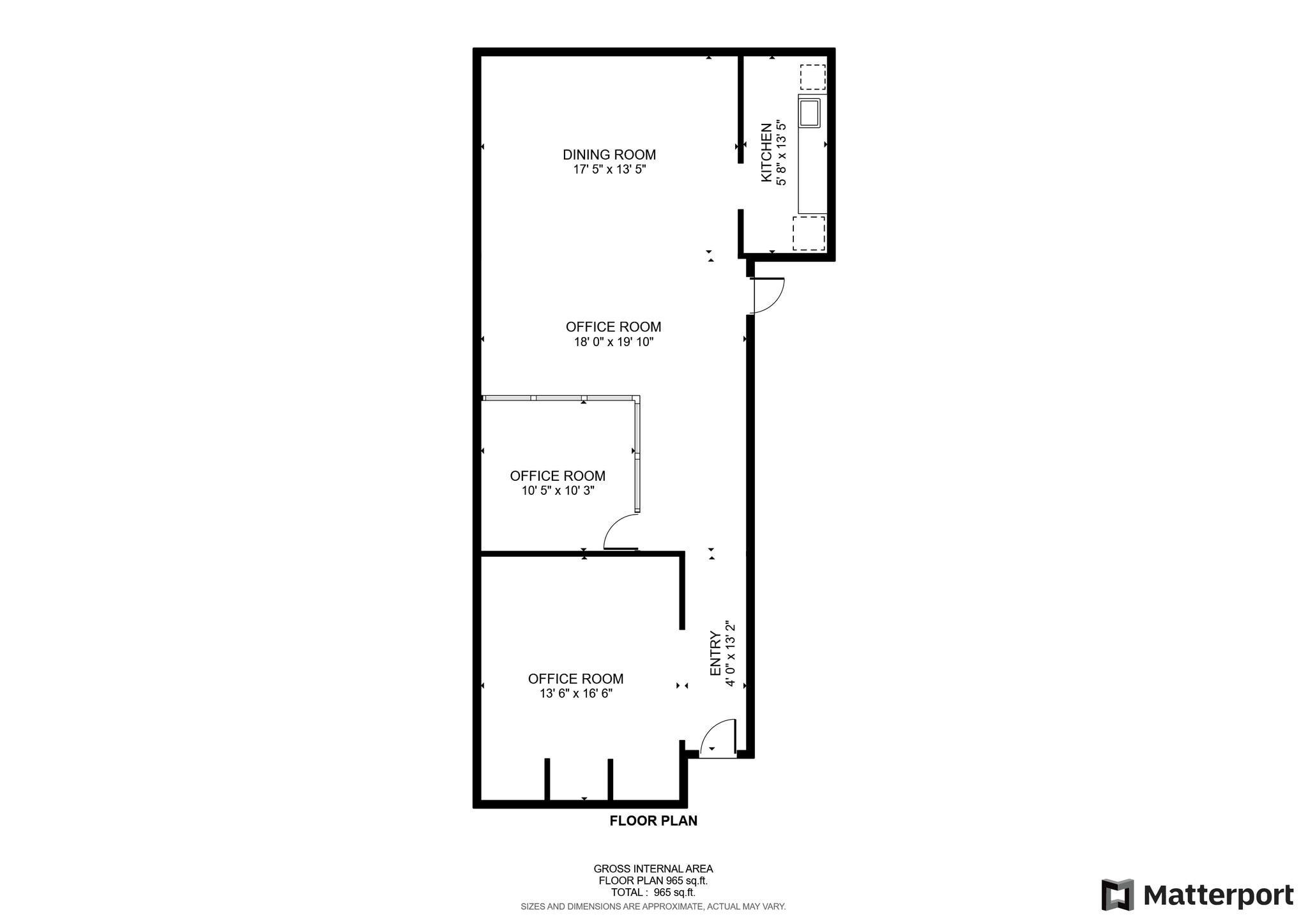 8320 N Oak Tfwy, Kansas City, MO for lease Floor Plan- Image 1 of 11