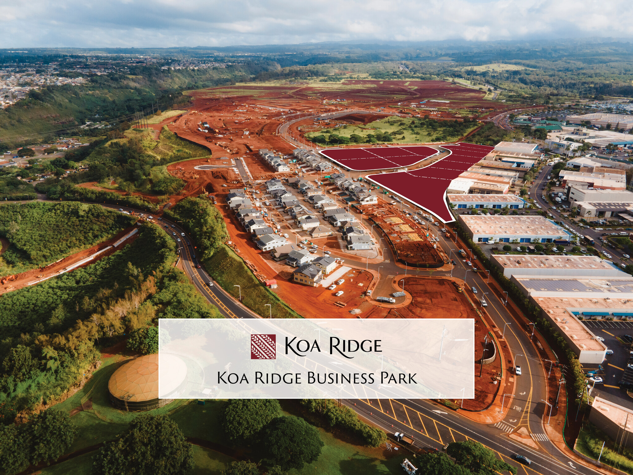 Koa Ridge Business Park, Waipahu, HI for sale Aerial- Image 1 of 1