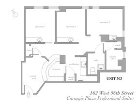 162 W 56th St, New York, NY for lease Floor Plan- Image 1 of 1