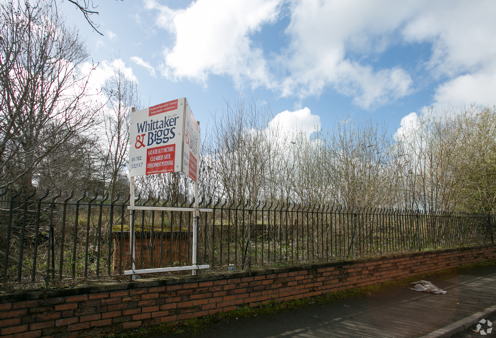 Land Plot Apedale Rd, Newcastle Under Lyme for sale Primary Photo- Image 1 of 1