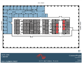 515 S Flower St, Los Angeles, CA for lease Floor Plan- Image 1 of 1