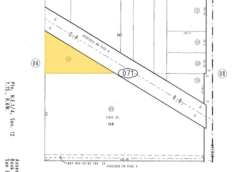 8247 Lime Ave, Fontana, CA for lease - Plat Map - Image 2 of 2