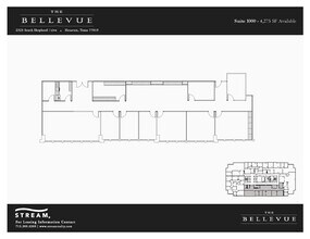 2323 S Shepherd Dr, Houston, TX for lease Floor Plan- Image 1 of 1