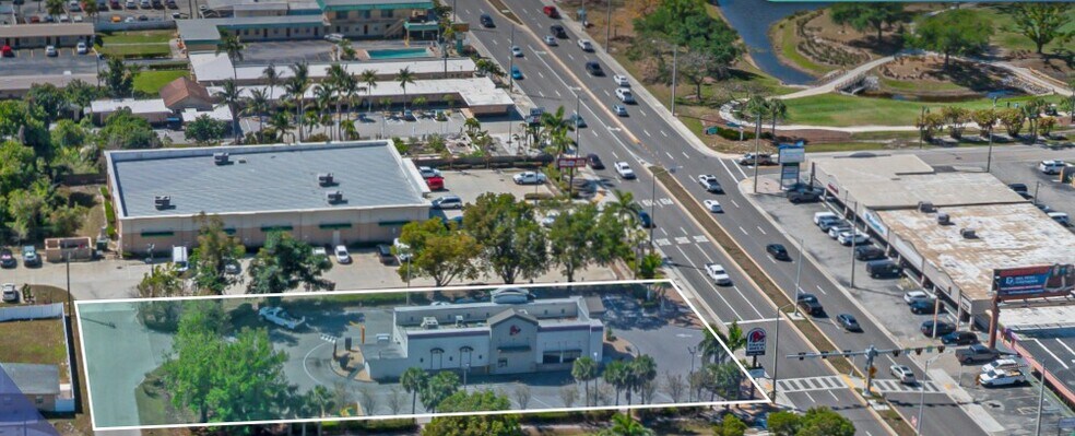 3431 S Cleveland Ave, Fort Myers, FL for lease - Aerial - Image 2 of 4