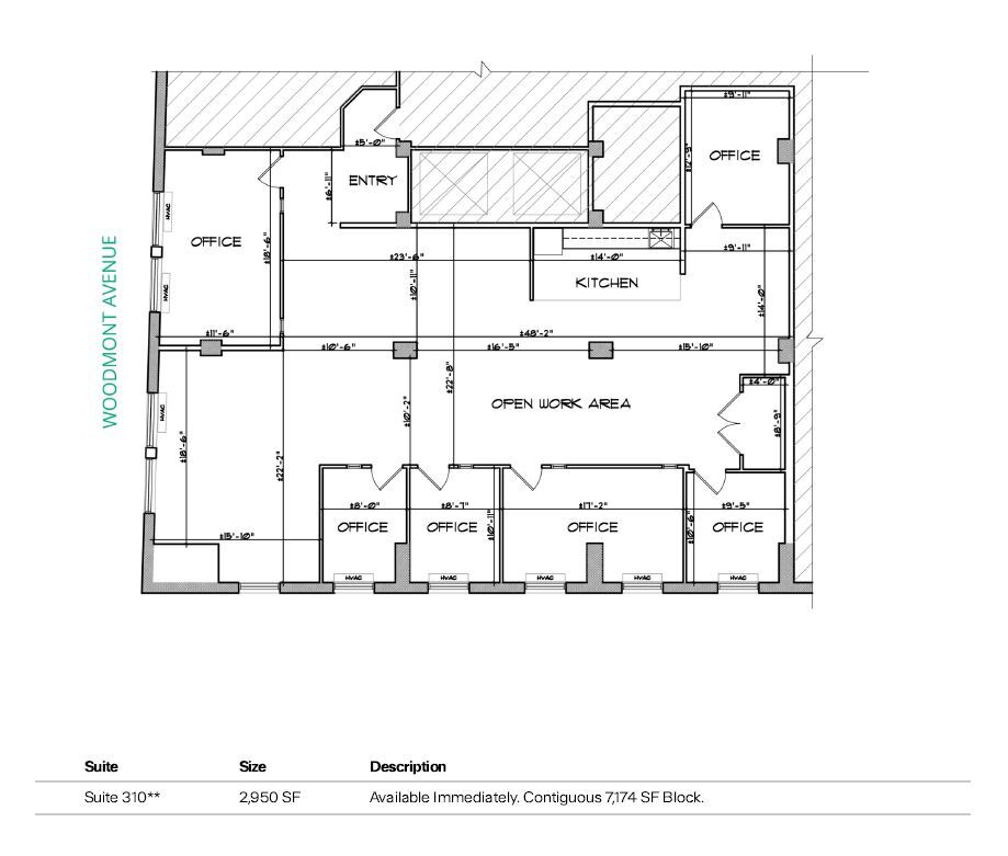 8120 Woodmont Ave, Bethesda, MD for lease Floor Plan- Image 1 of 1