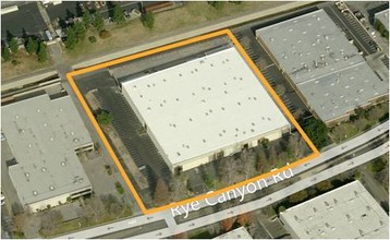 25371-25395 Rye Canyon Rd, Valencia, CA - aerial  map view