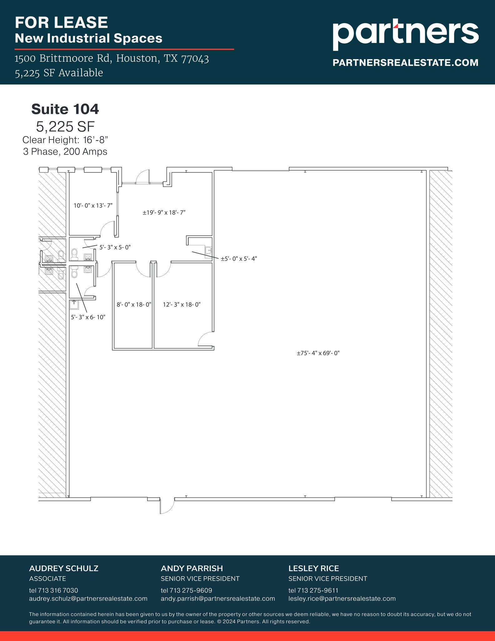 1500 Brittmoore Rd, Houston, TX for lease Site Plan- Image 1 of 1