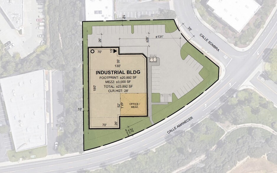 1000 Calle Sombra, San Clemente, CA for lease - Site Plan - Image 3 of 3
