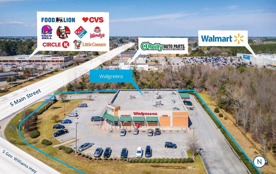 1005 S Governor Williams Hwy, Darlington, SC for sale - Building Photo - Image 1 of 1