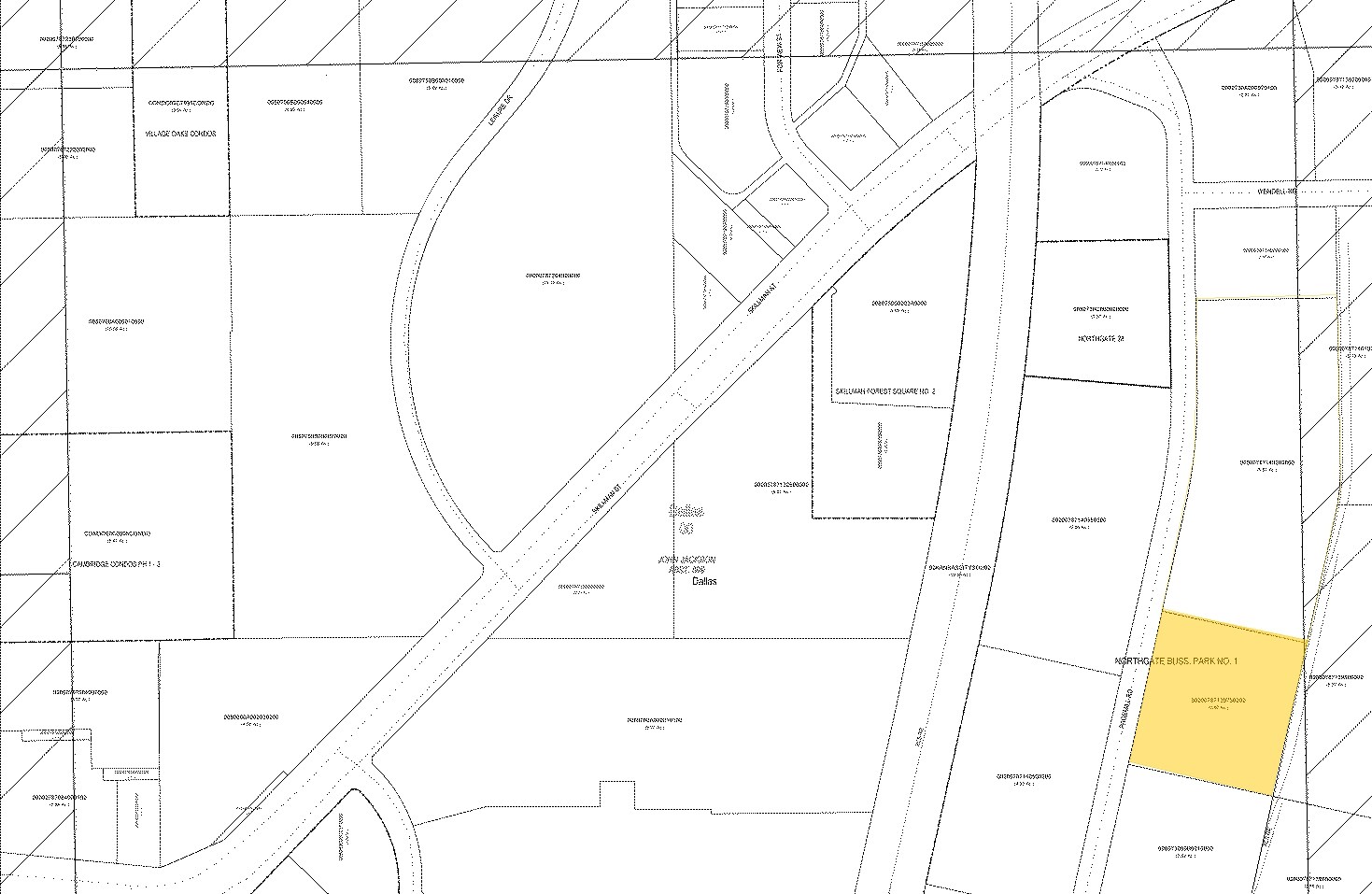 11410-11420 Pagemill Rd, Dallas, TX for sale Plat Map- Image 1 of 1