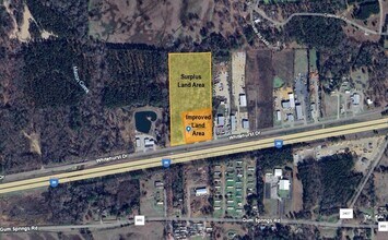 4935 Whitehurst Dr, Longview, TX - AERIAL  map view