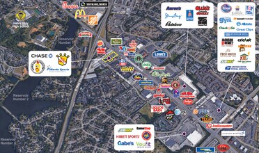 2594-2626 Richmond Rd, Lexington, KY - AERIAL  map view