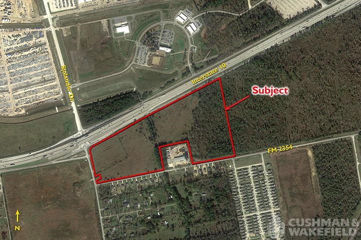 I-10 & Sjolander Rd, Baytown, TX for sale - Primary Photo - Image 1 of 1