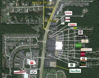 More details for 1999-2011 Highway 54 W, Peachtree City, GA - Land for Sale