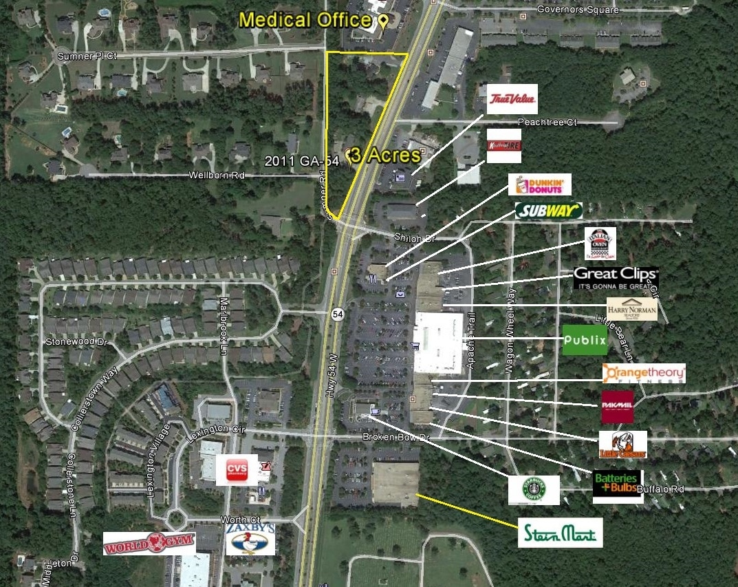 1999-2011 Highway 54 W, Peachtree City, GA for sale Primary Photo- Image 1 of 2