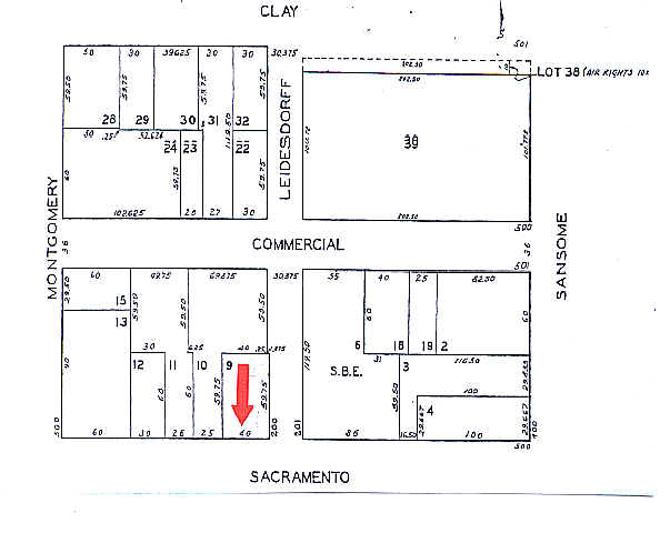 558 Sacramento St, San Francisco, CA for lease - Plat Map - Image 2 of 32