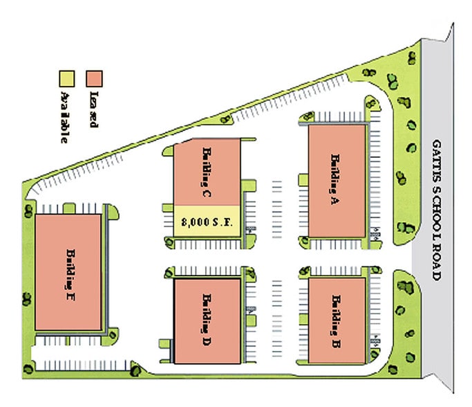 2701 Gattis School Rd, Round Rock, TX for lease - Site Plan - Image 2 of 7