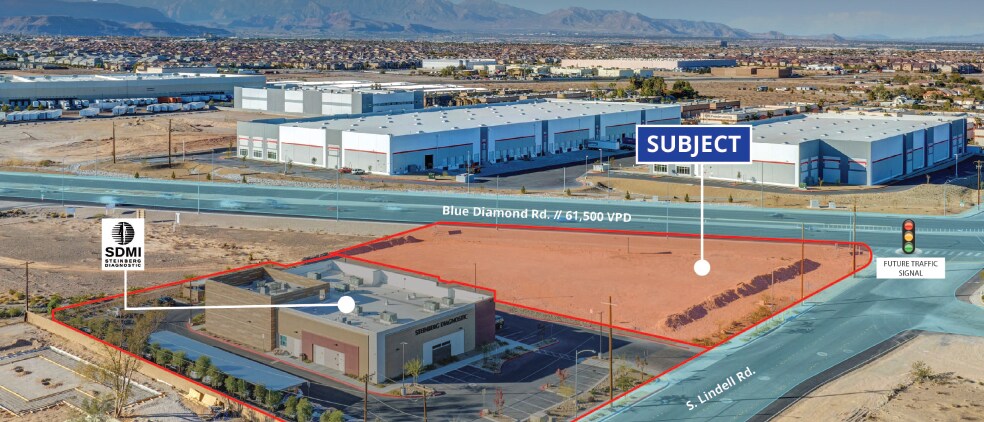 SWC Blue Diamond Rd & Lindell Rd, Las Vegas, NV for sale Building Photo- Image 1 of 1