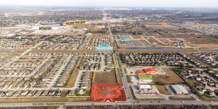 5921 FM 2004 Rd, La Marque, TX - aerial  map view