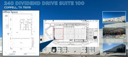 240 Dividend Dr, Coppell, TX for lease Floor Plan- Image 1 of 1