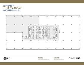 111 E Wacker Dr, Chicago, IL for lease Floor Plan- Image 1 of 1