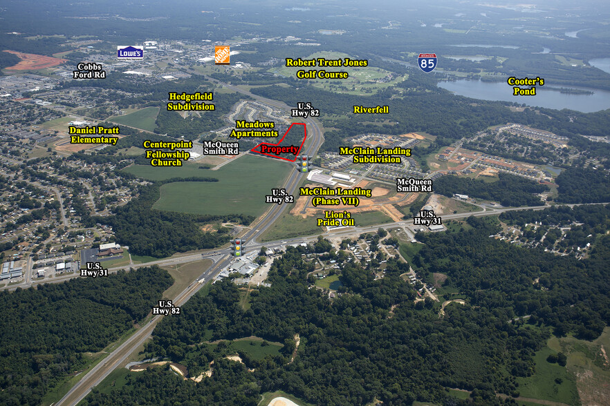 McQueen Smith Rd- 18.34 AC, Prattville, AL for sale - Building Photo - Image 2 of 8