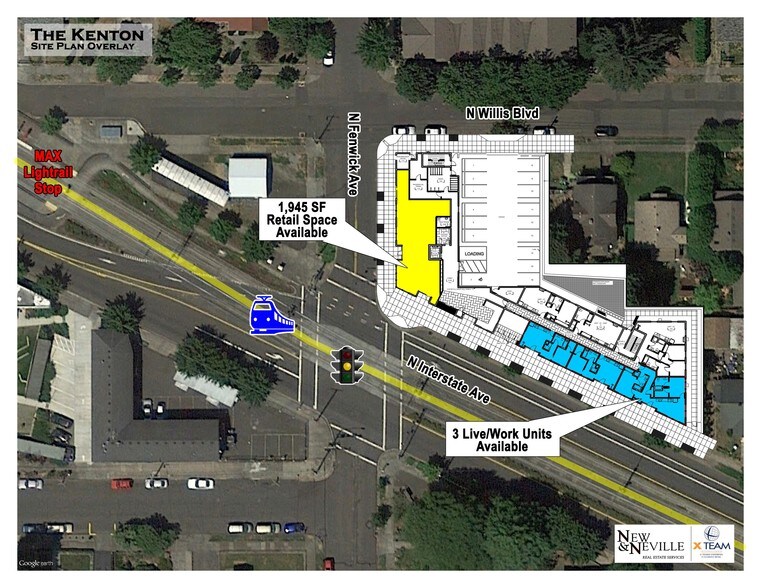 8338 N Interstate Ave, Portland, OR for sale - Site Plan - Image 1 of 1