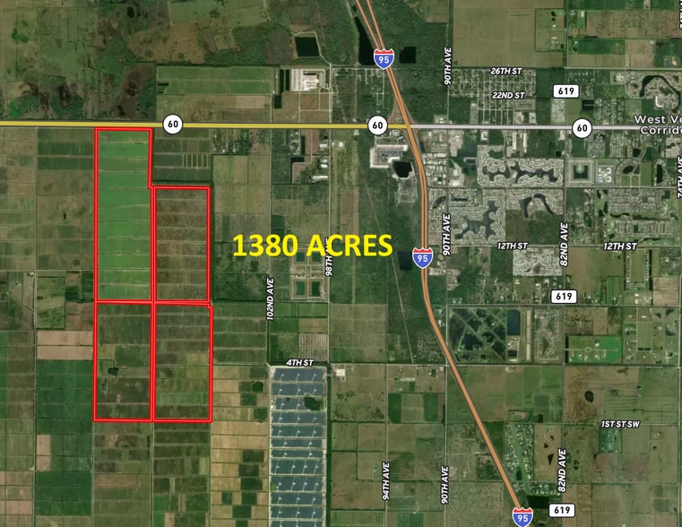 HWY 60 and West of I-95, Vero Beach, FL for sale - Building Photo - Image 2 of 3