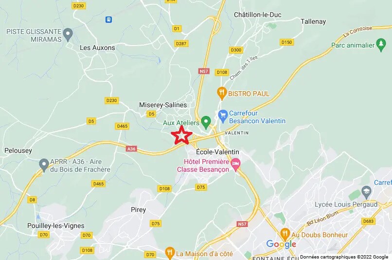 Industrial in Miserey-Salines for lease - Building Photo - Image 1 of 2