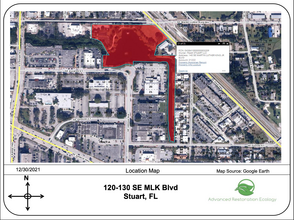 120 M.L.K. Jr Blvd, Stuart, FL - aerial  map view - Image1