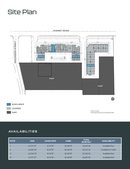1525 E Sunset Rd, Las Vegas, NV for lease - Site Plan - Image 2 of 6