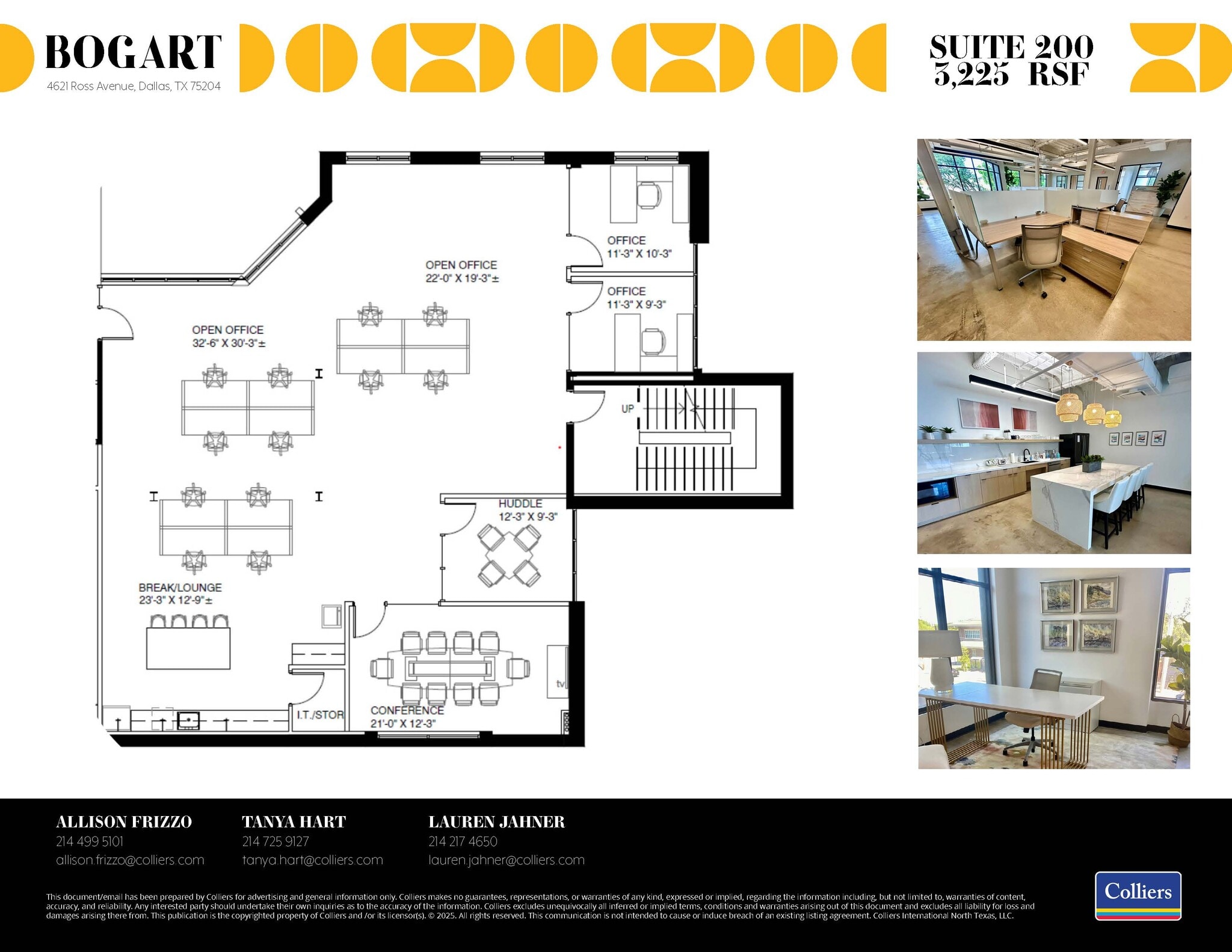 4621 Ross Ave, Dallas, TX for lease Floor Plan- Image 1 of 4