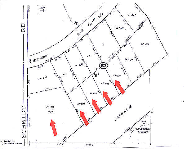 335-367 Remington Blvd, Bolingbrook, IL for lease - Plat Map - Image 3 of 8