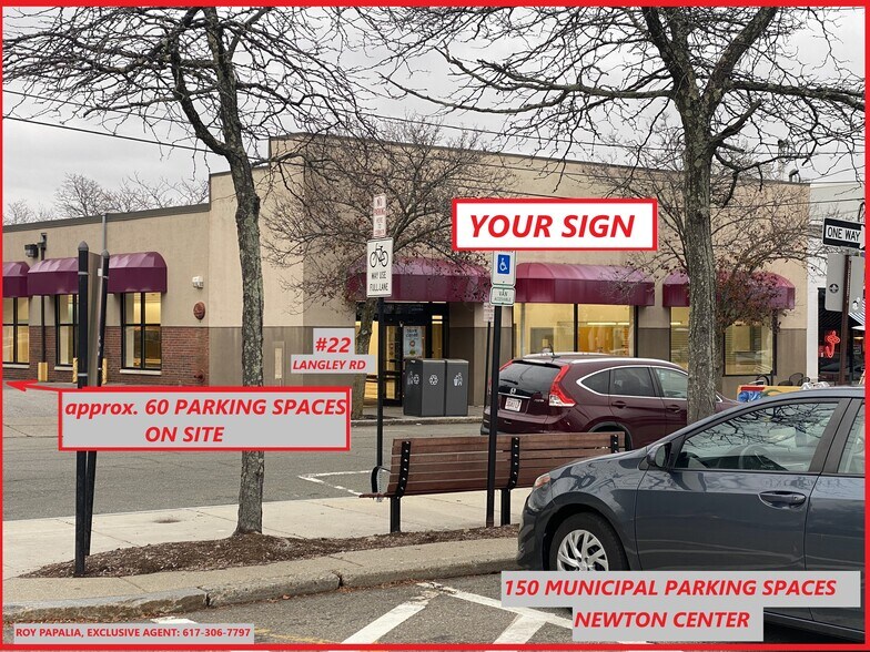 22 Langley Rd, Newton Center, MA 02459 Retail for Lease