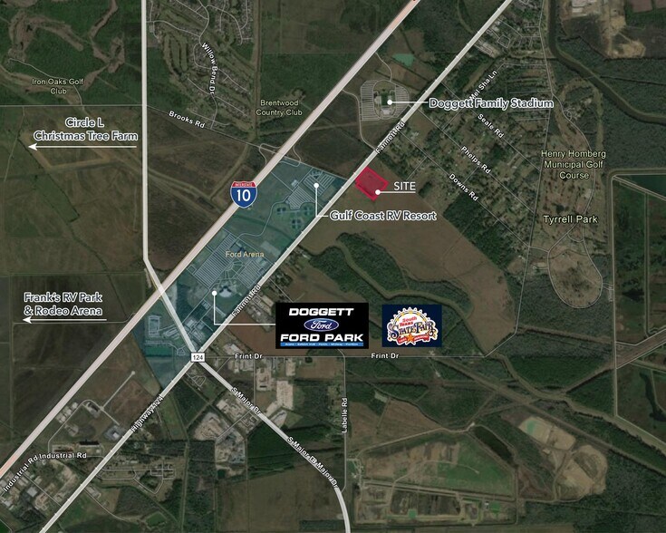 6817 Fannett rd, Beaumont, TX for sale - Aerial - Image 1 of 1